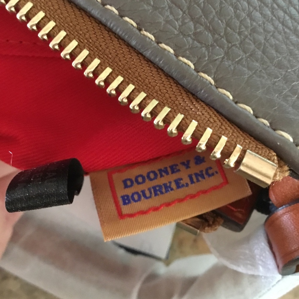 NEW Dooney & Bourke Pebble Grain Elephant Rosie Crossbody Leather Bag - Picture 12 of 15